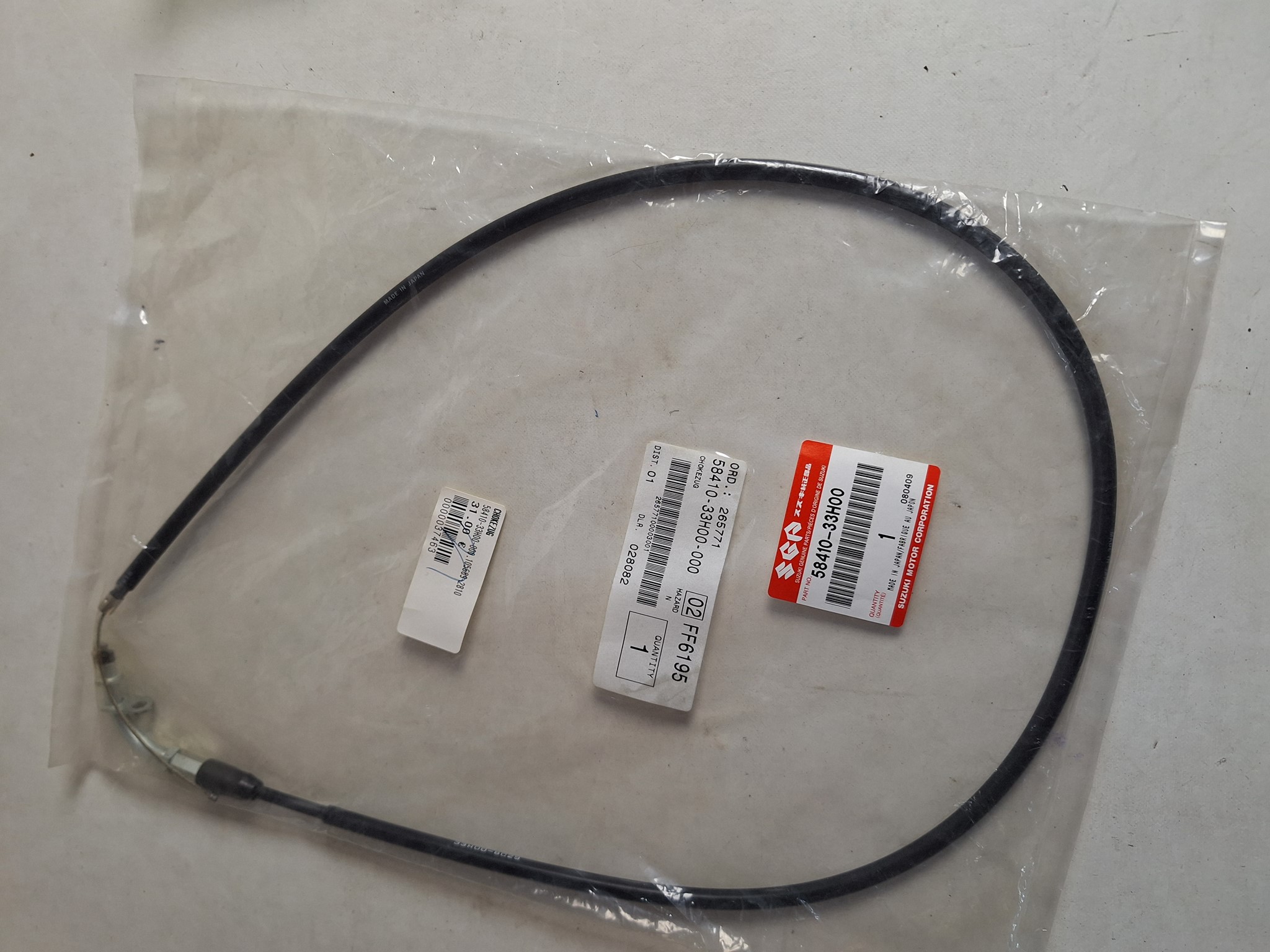 Picture of SUZUKI  CHOKEZUG  58410-33H00